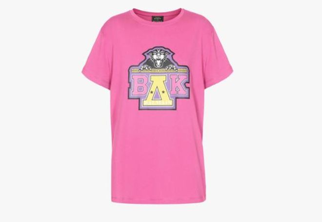 Camiseta fucsia de Balmain x Beyoncé