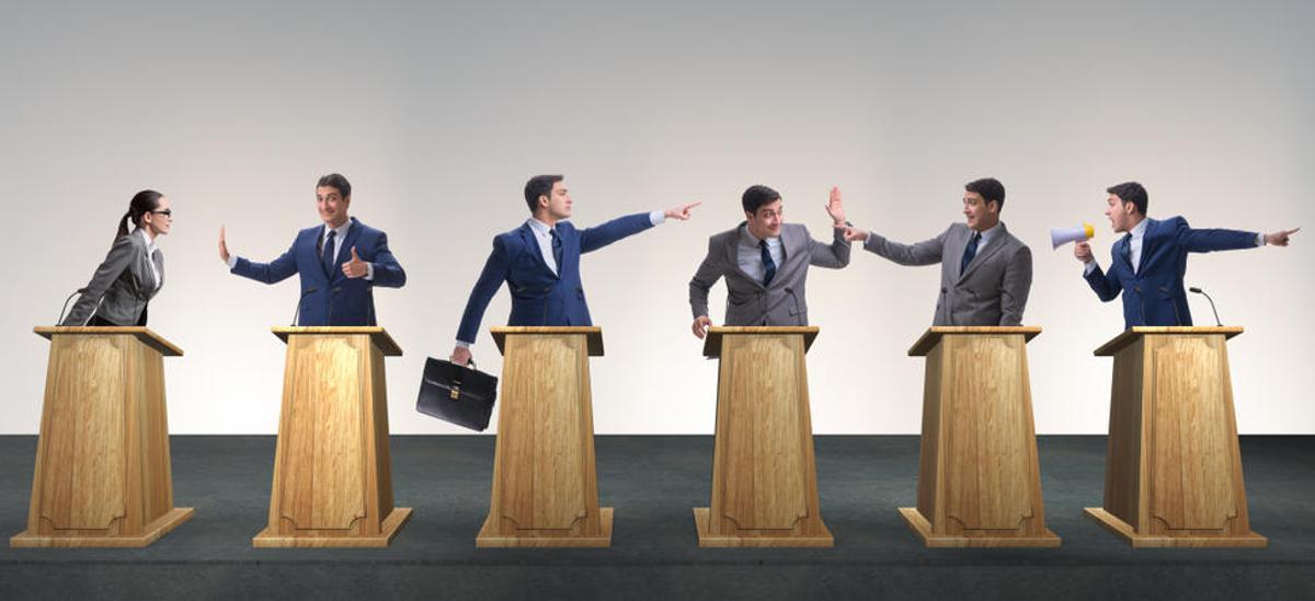 Claves de oratoria para preparar un debate.