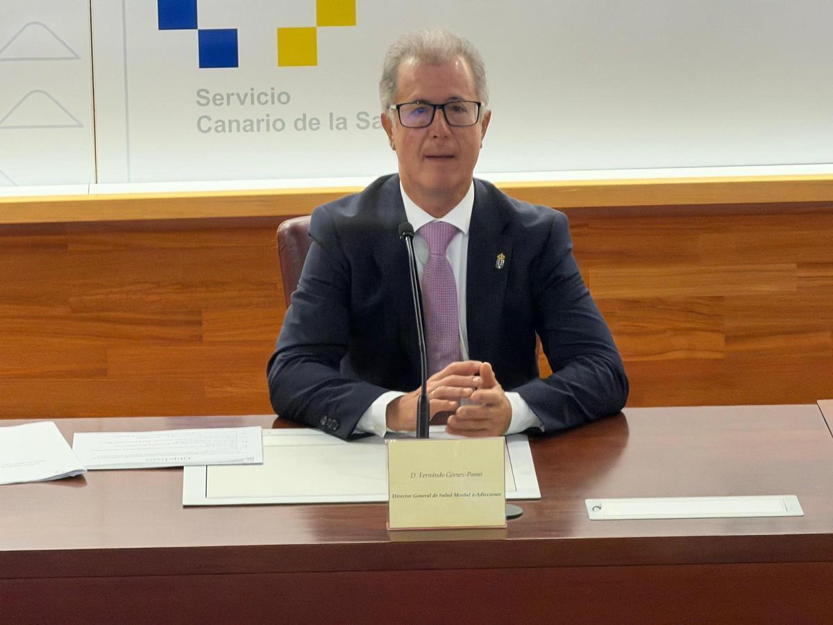 Fernando Gómez-Pamo durante el acto inaugural.