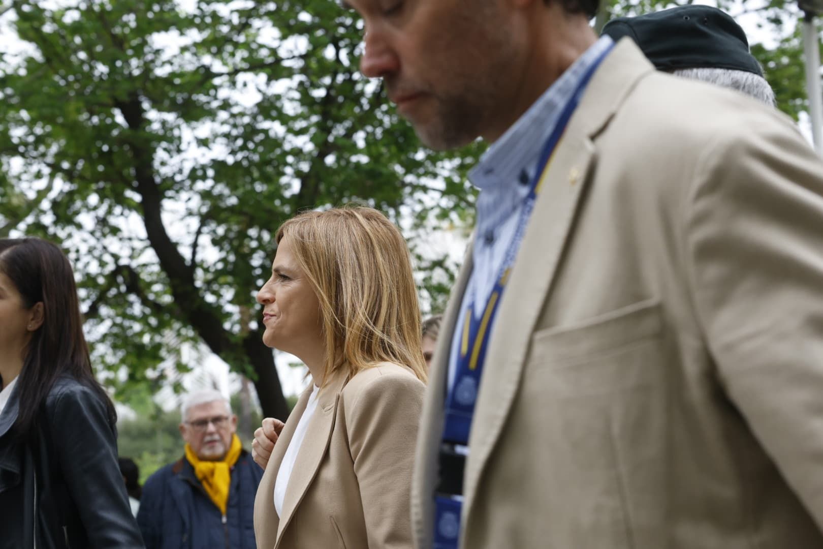 Pilar Bernabé declara en la Ciudad de la Justicia en la instrucción de la dana