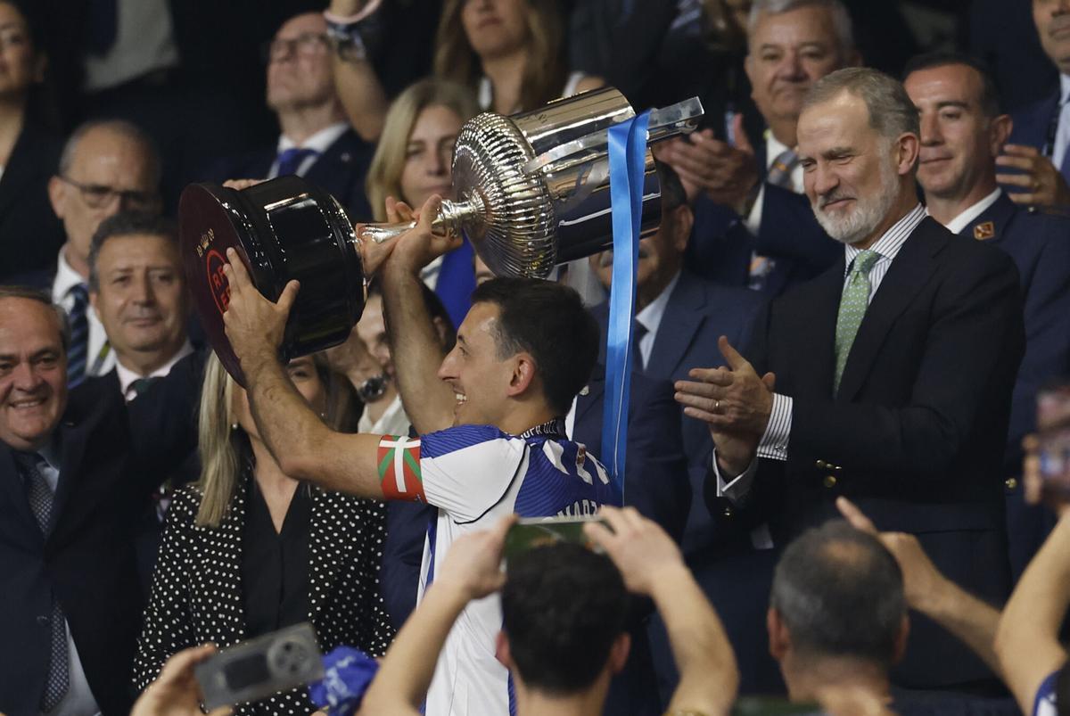 Final de Copa: Atlético de Madrid - Real Sociedad, en imágenes.