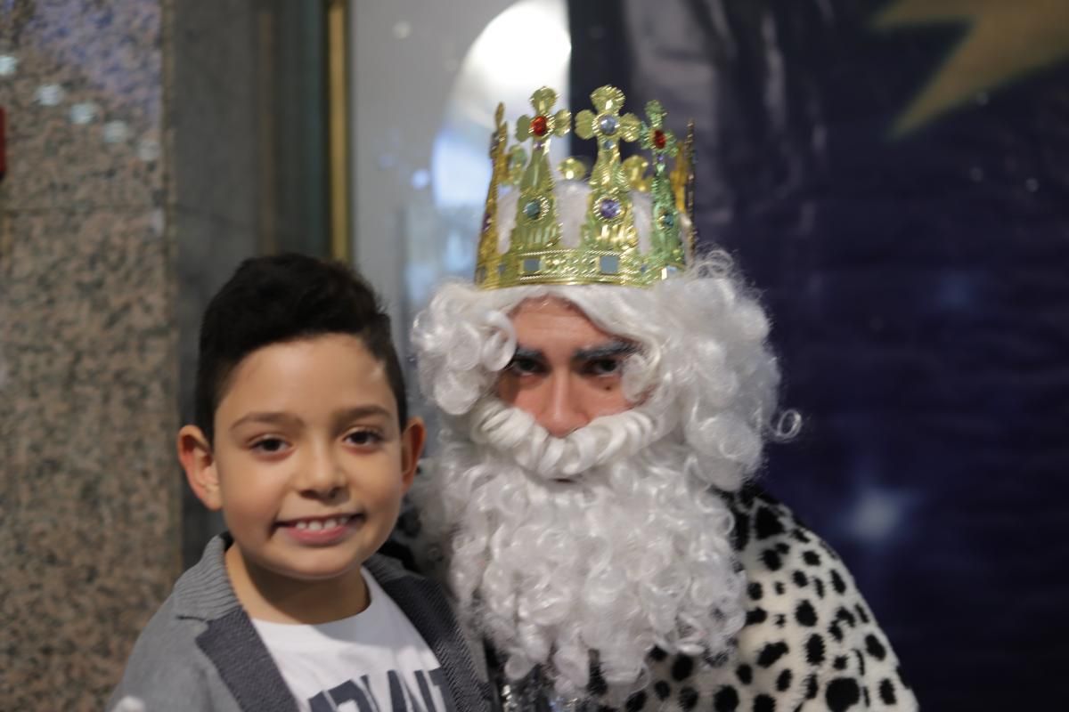 Fotos con los Reyes Magos realizadas el 4 de enero de 2018