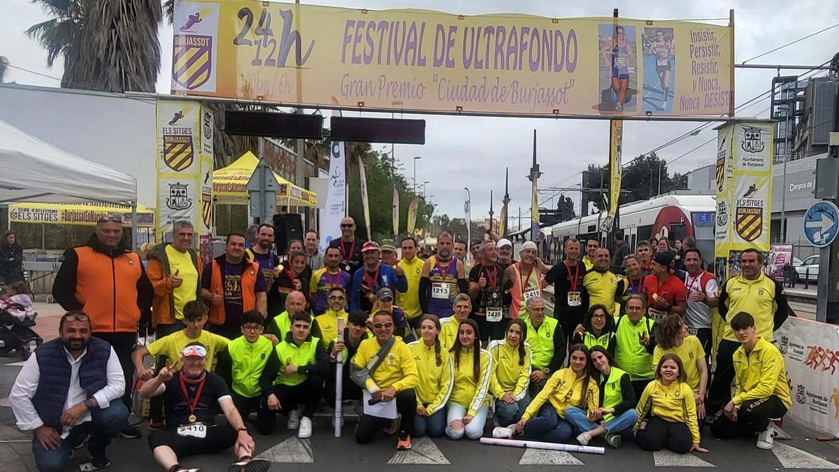 Ganadores y voluntarios del CA Els Sitges