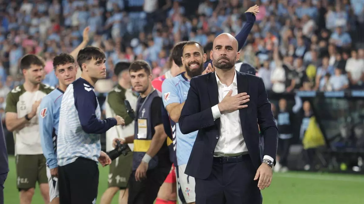 Claudio Giráldez:«La afición se merecía este cierre»