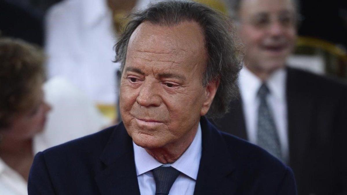 El cantante Julio Iglesias.