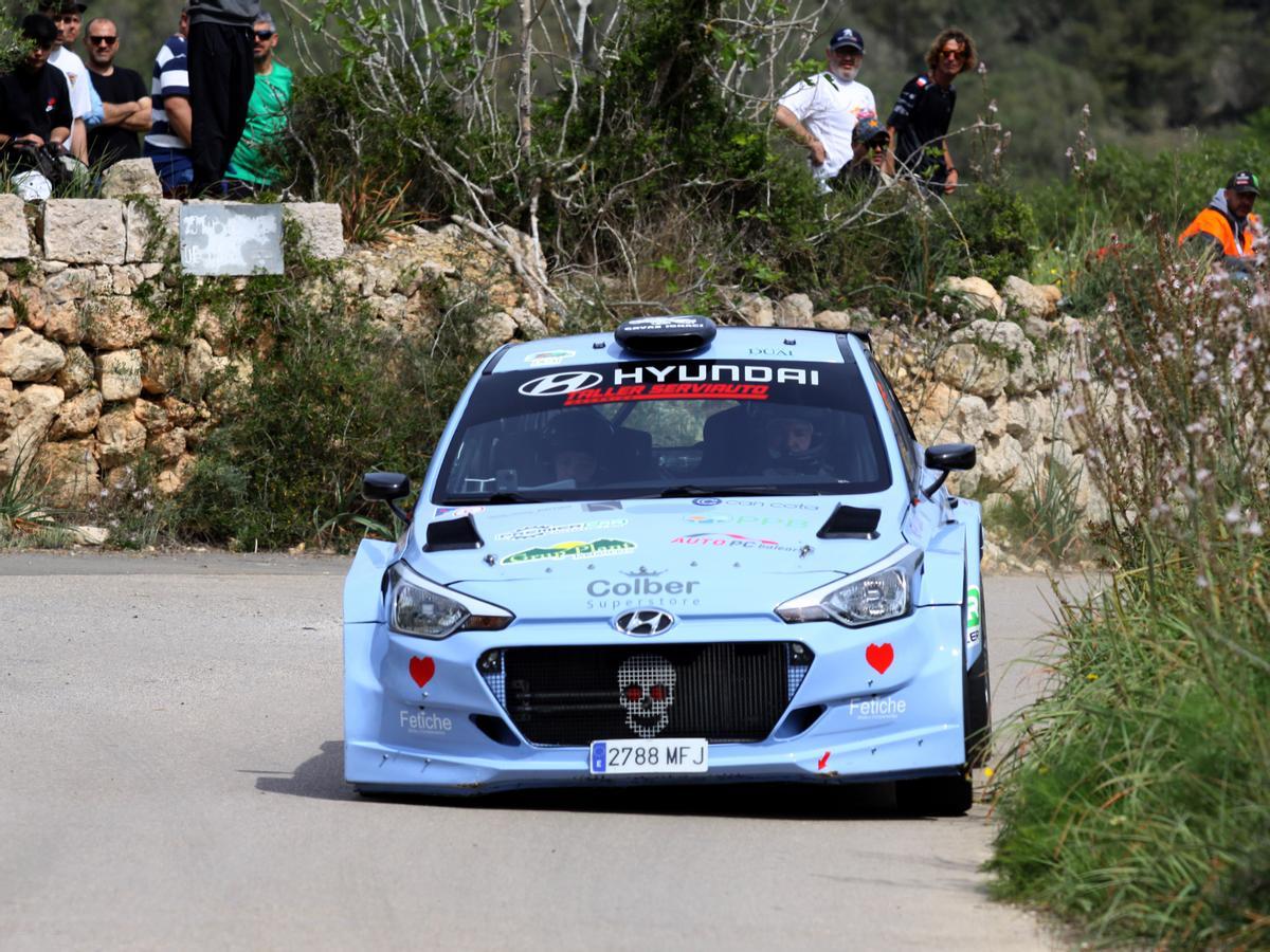 Automovilismo. Rallysprint Ciutat de Llucmajor. Jose Campaner completó el podio