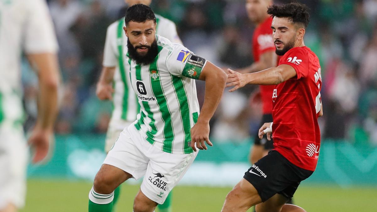 Nabil Fekir en su vuelta contra el RCD Mallorca