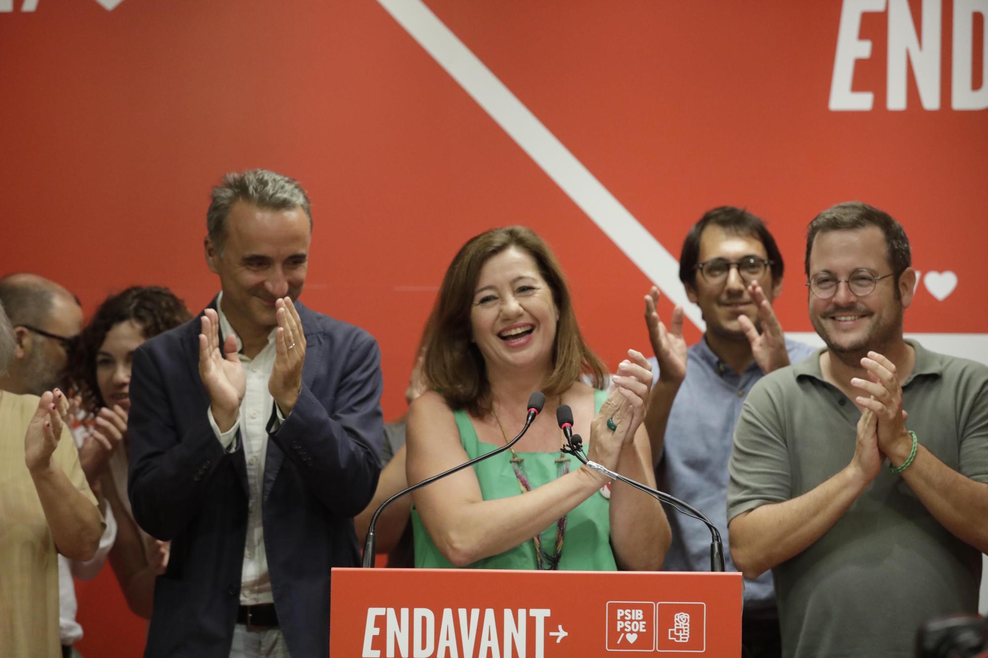 Así han vivido los partidos de Balerares la jornada electoral