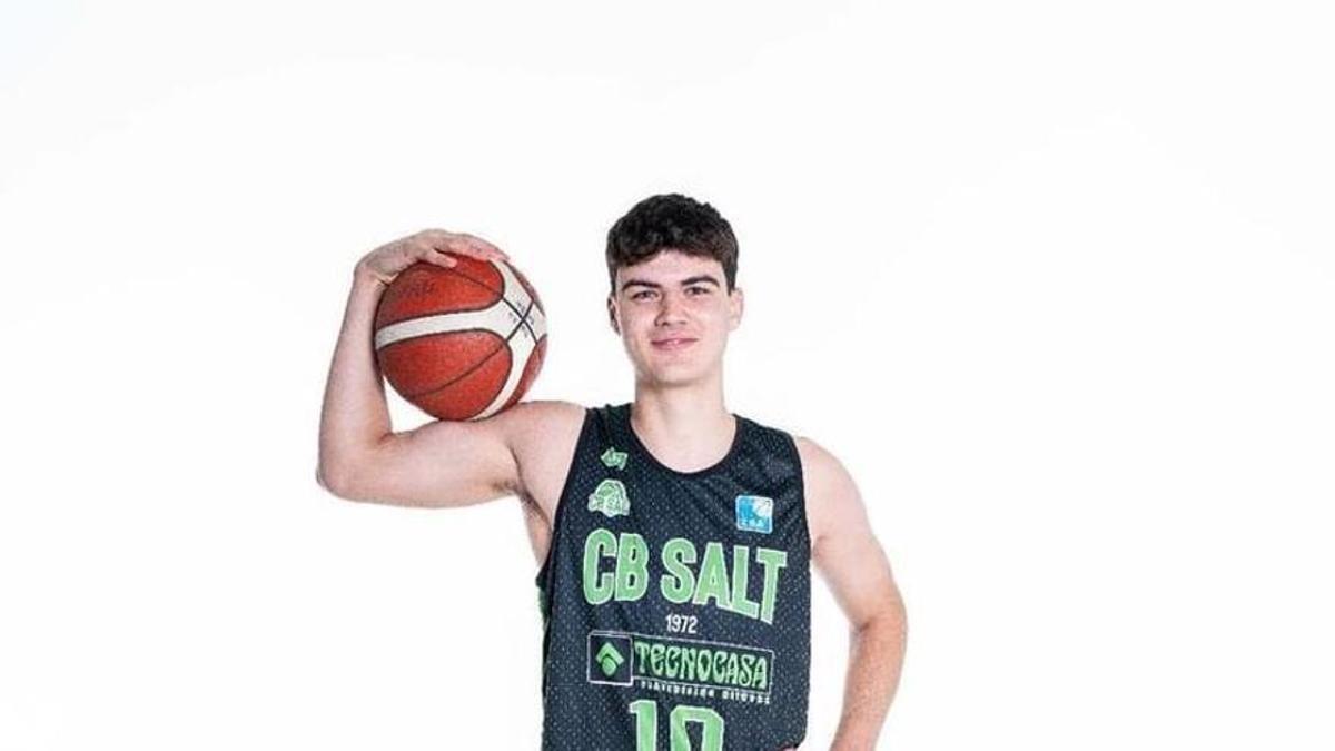 Pol Campeny, la pasada temporada con el Salt.