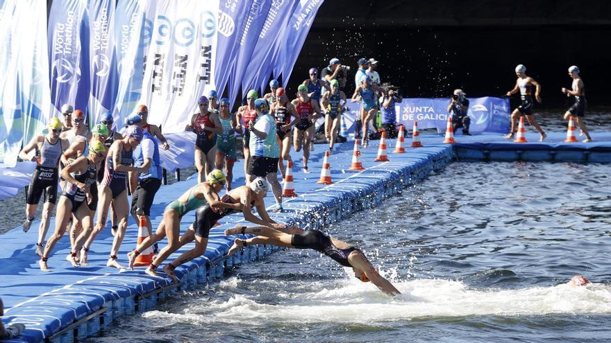 Campeonato del Mundo de Triatlón Multideporte Pontevedra 2025 en datos: 39 ambulancias, más de 30 médicos y 7.000 señales de tráfico