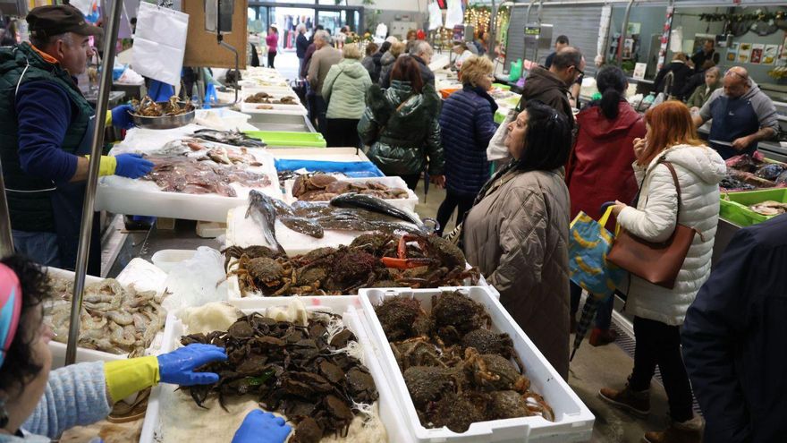 Lonjas y plazas se sacuden la Navidad