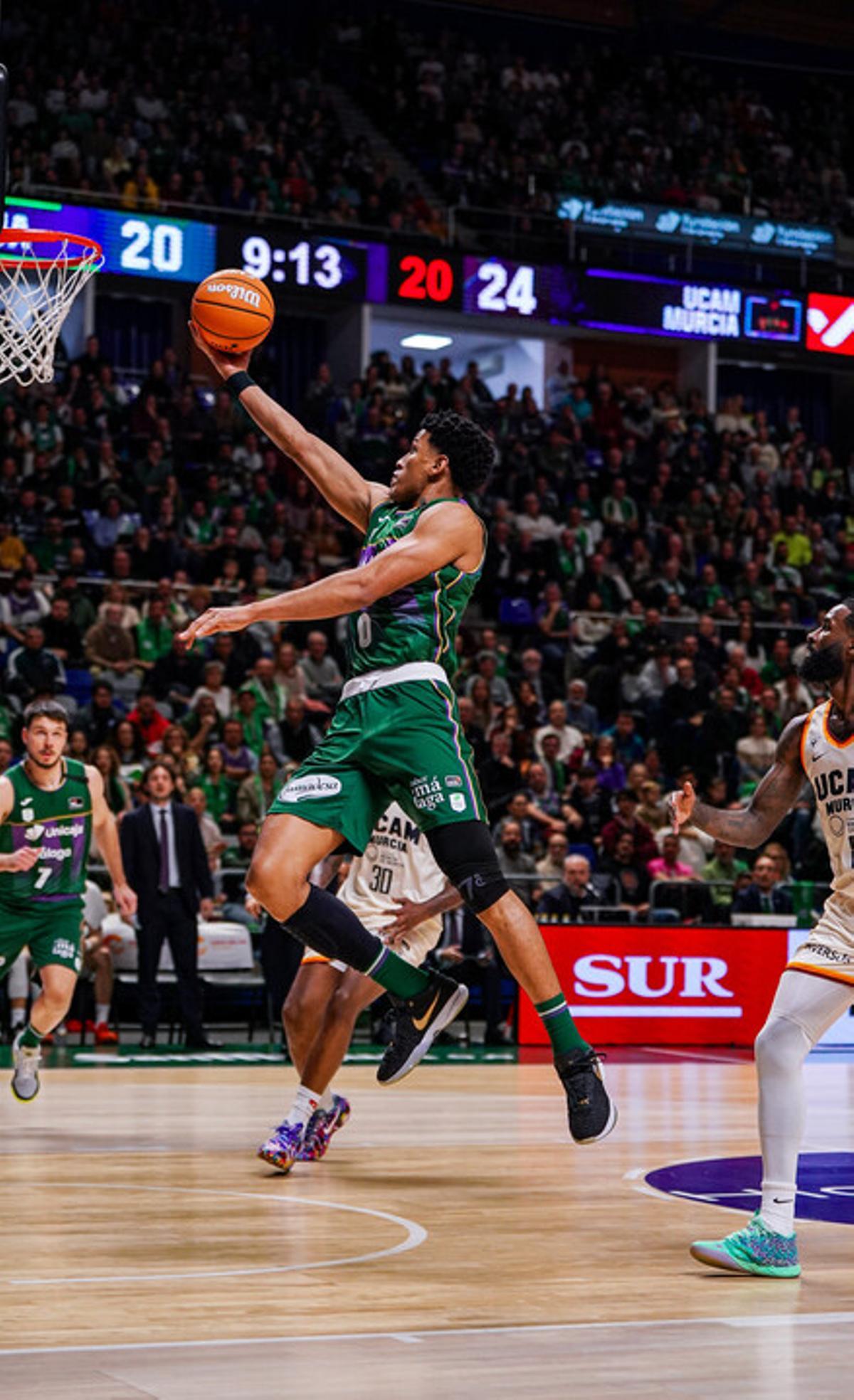 Unicaja - UCAM Murcia, en el Palacio Martín Carpena Unicaja - UCAM Murcia, en el Palacio Martín Carpena