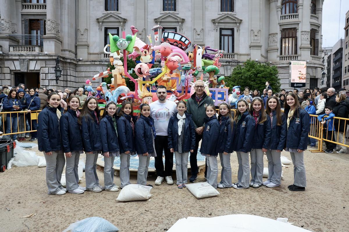 La falla infantil municipal llega a la plaza