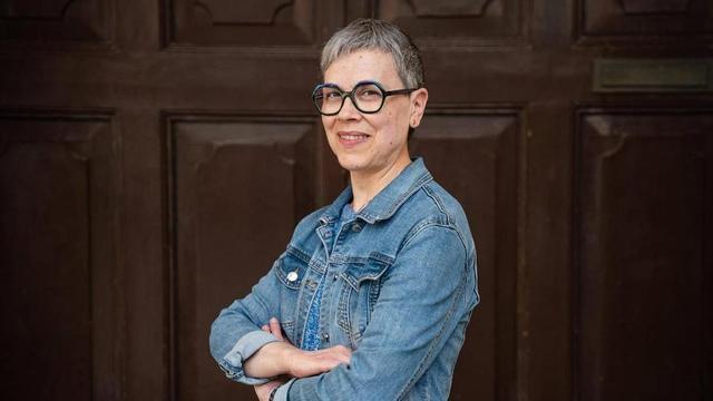 Mercè Gutiérrez, amb una malaltia rara anomenada angioedema hereditari.
