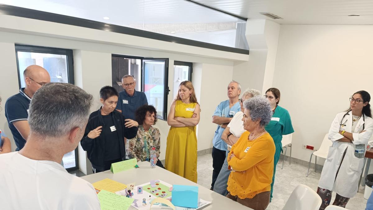 Momento de una de las actividades enmarcadas en el proyecto de experiencia paciente