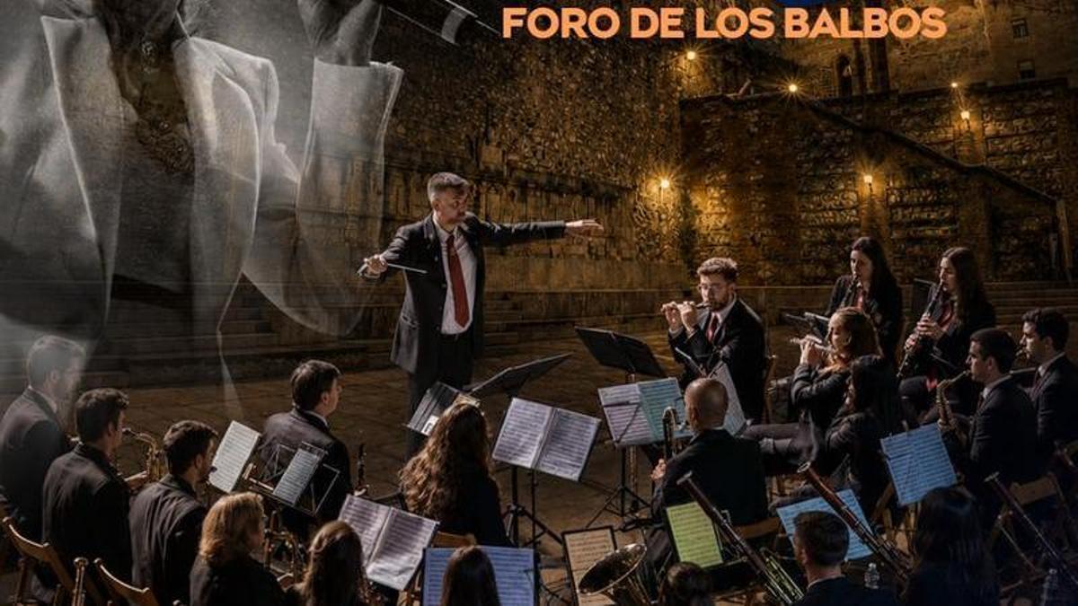 Concierto de verano en Cáceres.