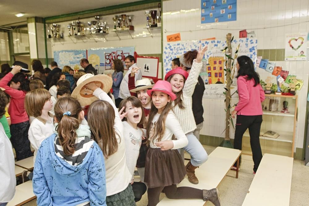 Celebración del Día del Libro en los colegios de Gijón