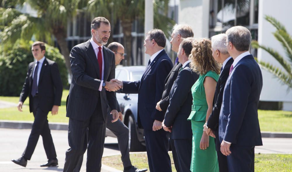 Visita del rey a Castelló.