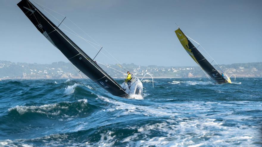 La Solitaire du Figaro Paprec afronta calma y estrategia rumbo a Vigo