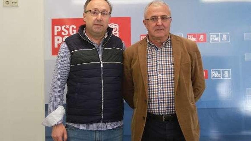 Juan Carlos Francisco Rivera con Jesús Blanco Conde. // Iñaki Osorio
