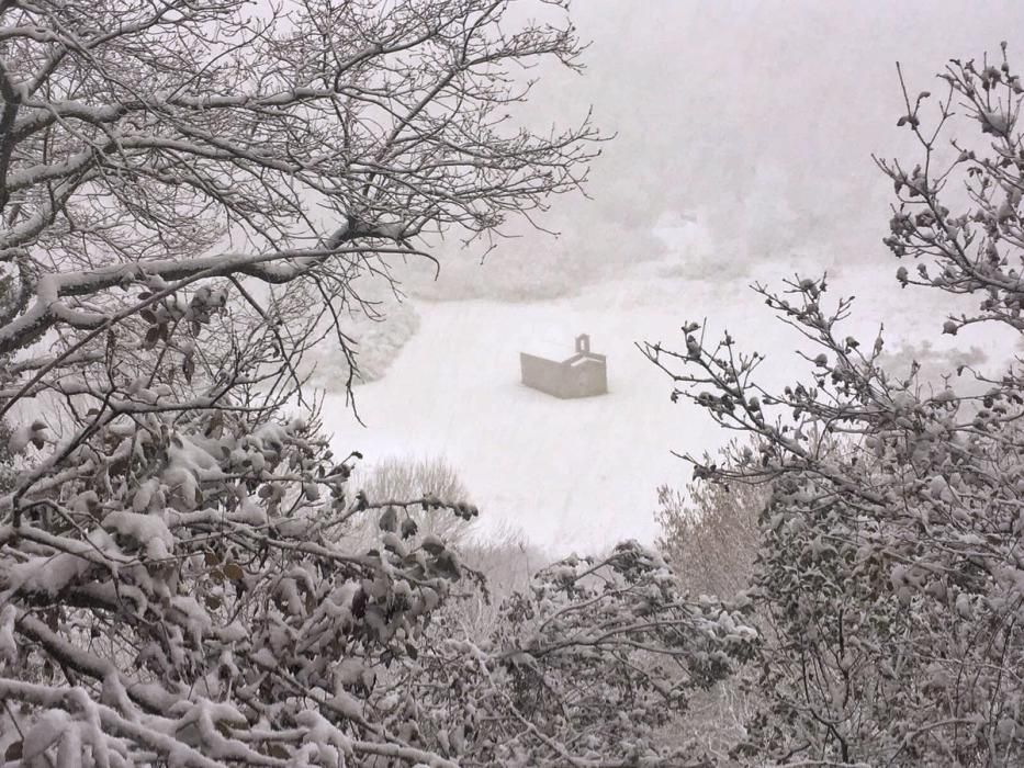 Nevades a Girona