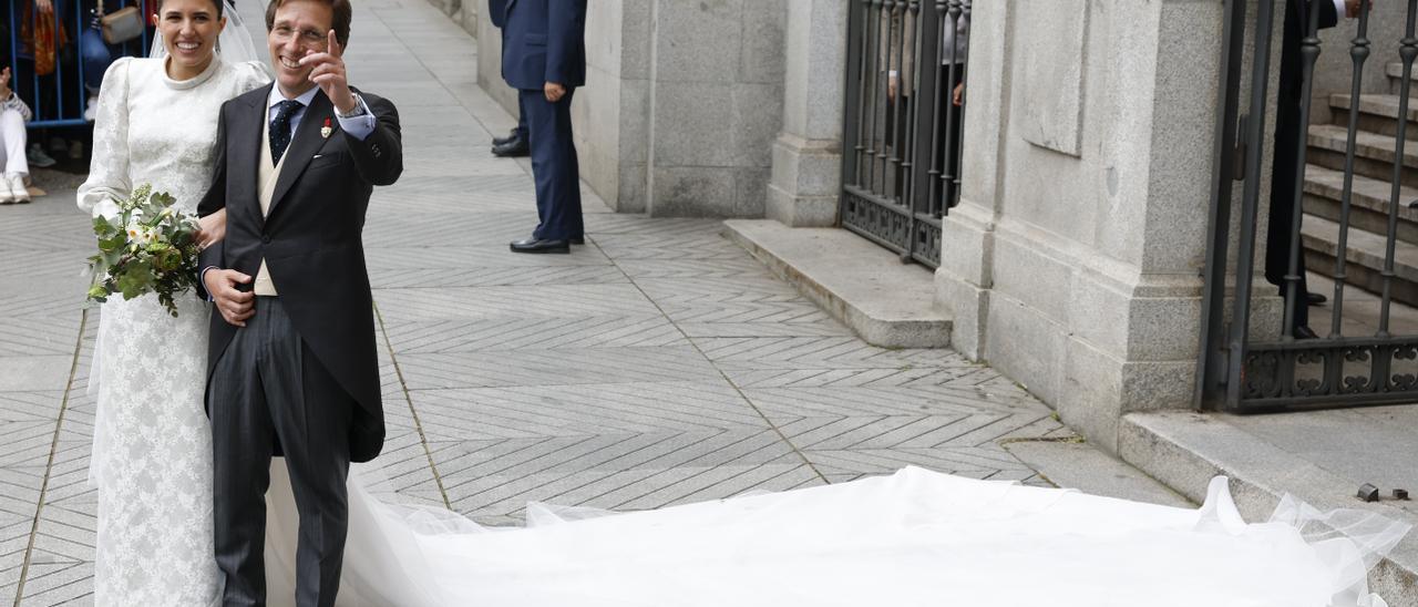 La boda de José Luis Martínez-Almeida y Teresa Urquijo, en imágenes