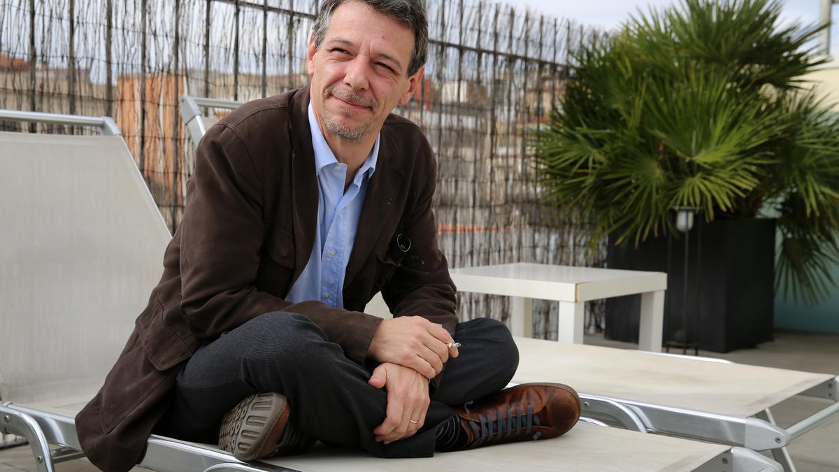 Barcelona 04/11/2013 Icult Entrega del premio herralde de novela, ganador Alvaro Enrigue con &quot; Muerte subita &quot;, en el H Condes de B. Foto de RICARD CUGAT