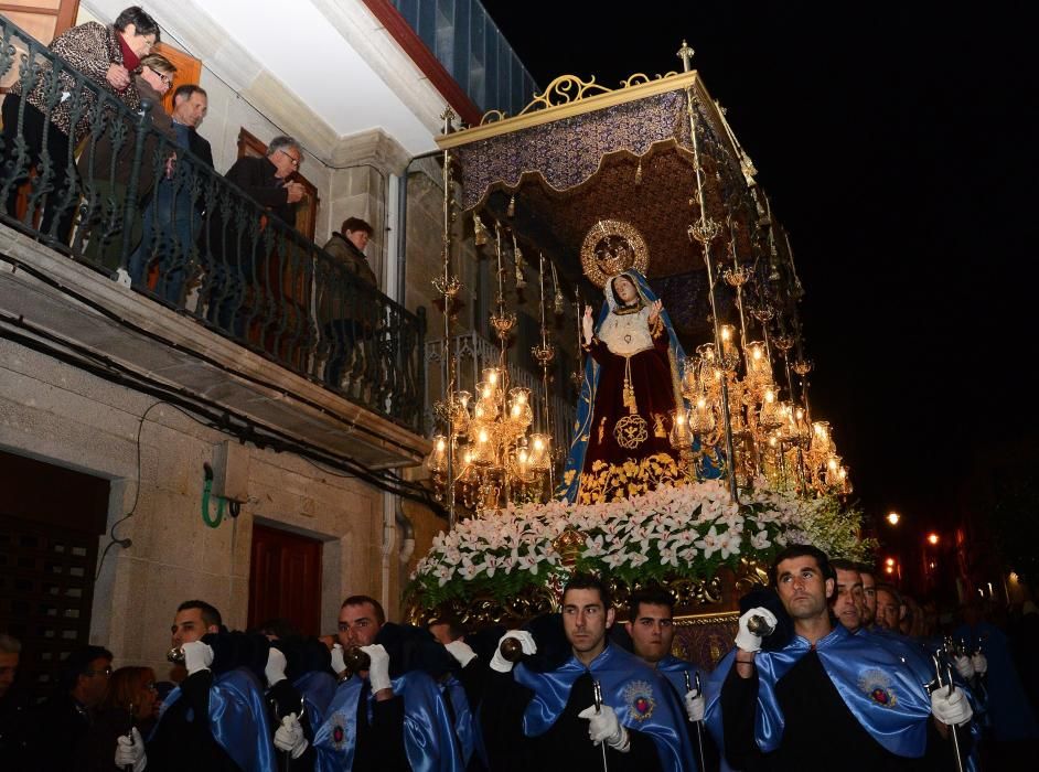 Procesión de la Virgen de Los Dolores en Cangas