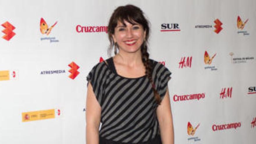 Carolina Astudillo, en el Festival de Málaga.