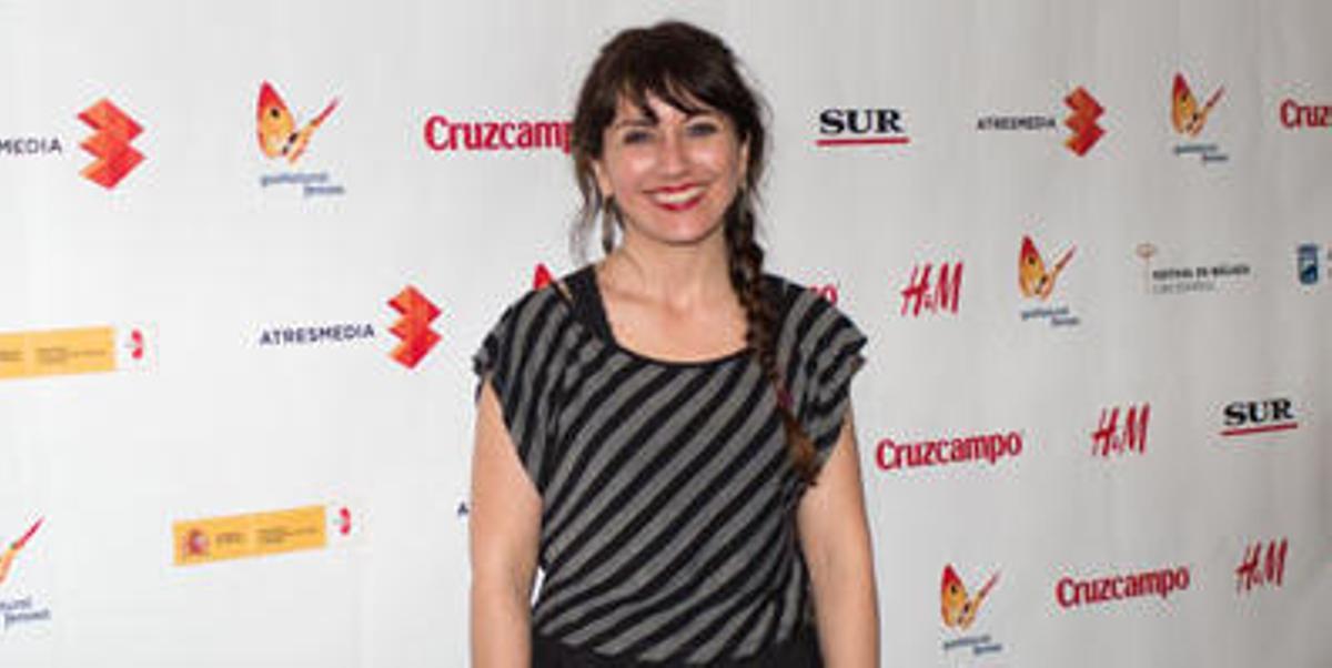 Carolina Astudillo, en el Festival de Málaga.