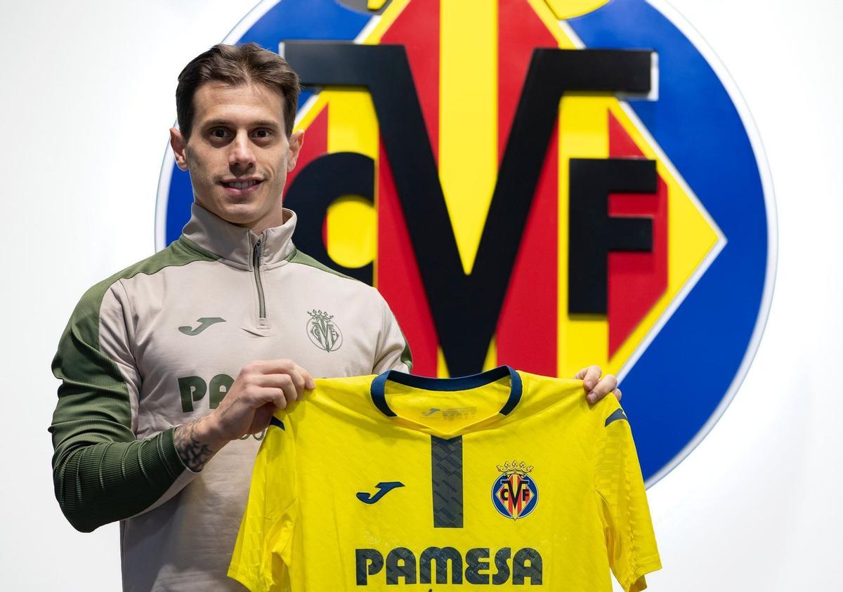 Alfon González, nuevo jugador del Villarreal CF que llega como cedido procedente del Sevilla.