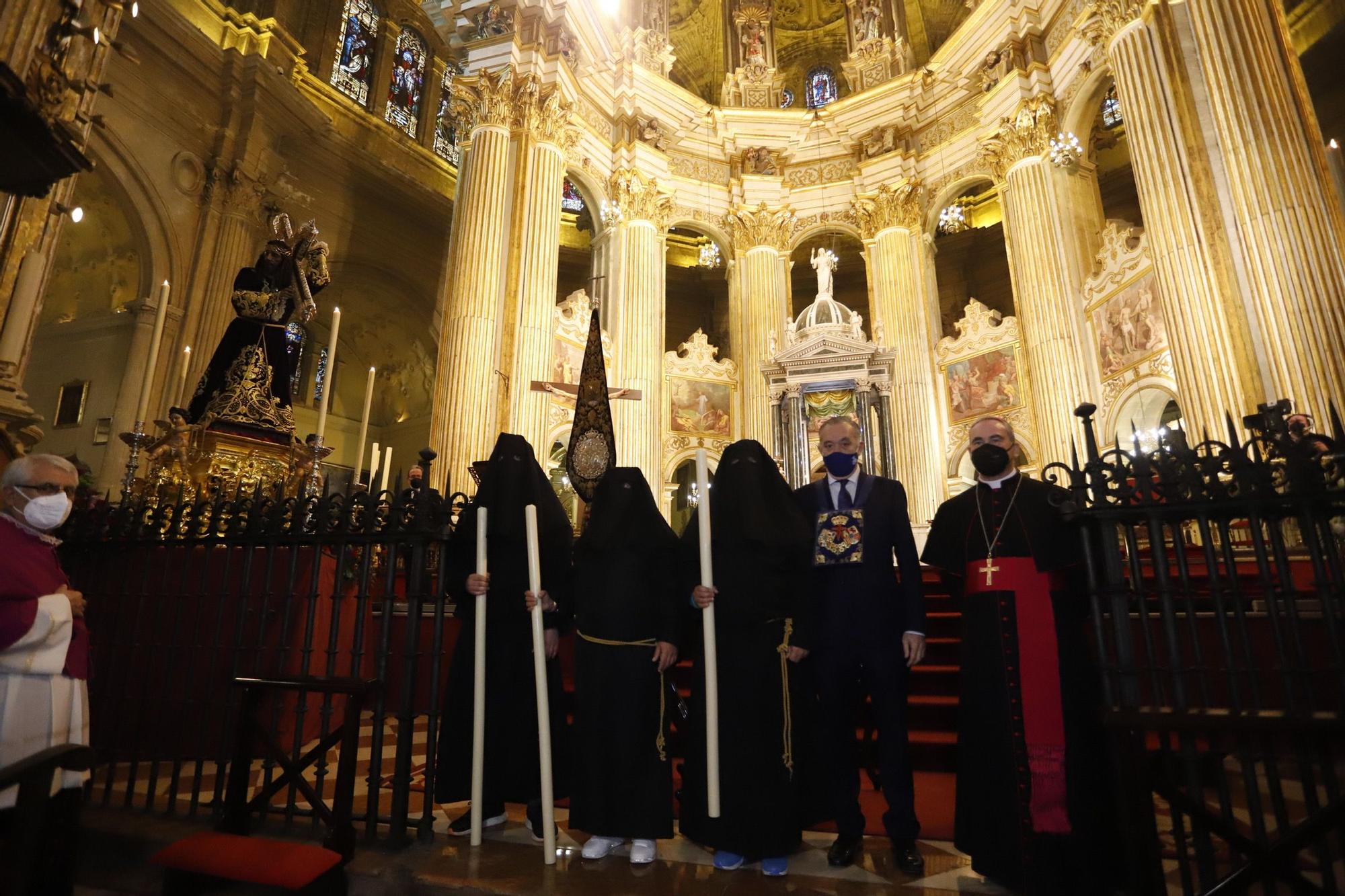 Acto de liberación de tres presos por El Rico en la Catedral