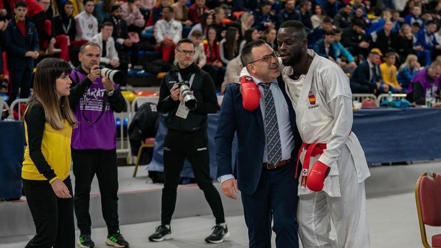 Bronce de Babacar Seck en los Campeonatos de Europa de kárate