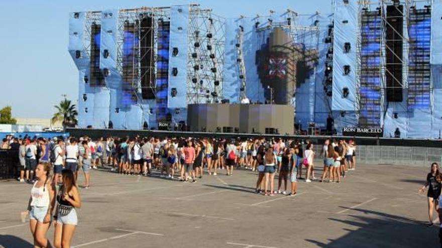 Festival celebrado en la Marina Sur el pasado año.