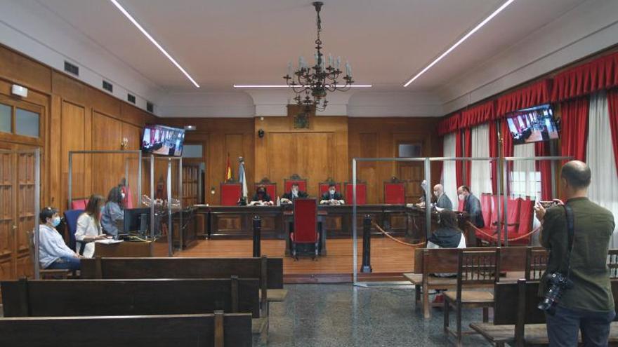Imagen de archivo de la Sala de la Audiencia Provincial de Ourense durante un juicio.  // IÑAKI OSORIO