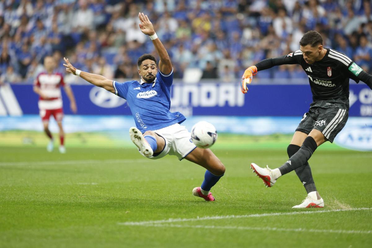 Así fue el partido entre el Real Oviedo y el Granada Así fue el partido entre el Real Oviedo y el Granada