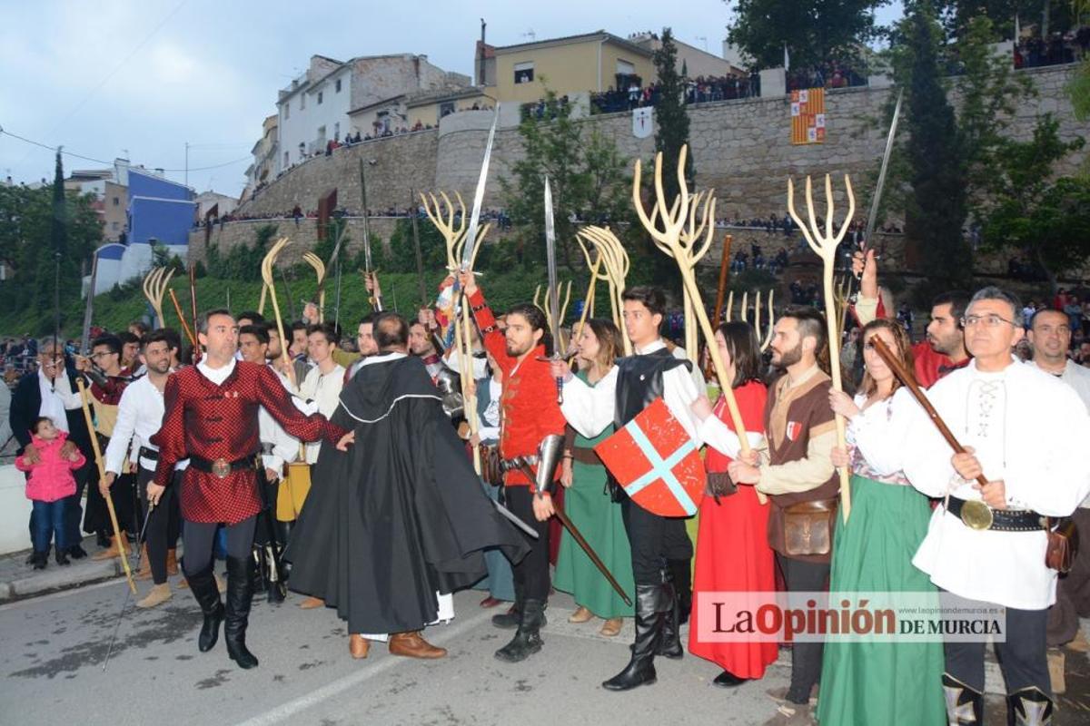 Acto de La Invasión Fiestas del escudo Cieza 2017