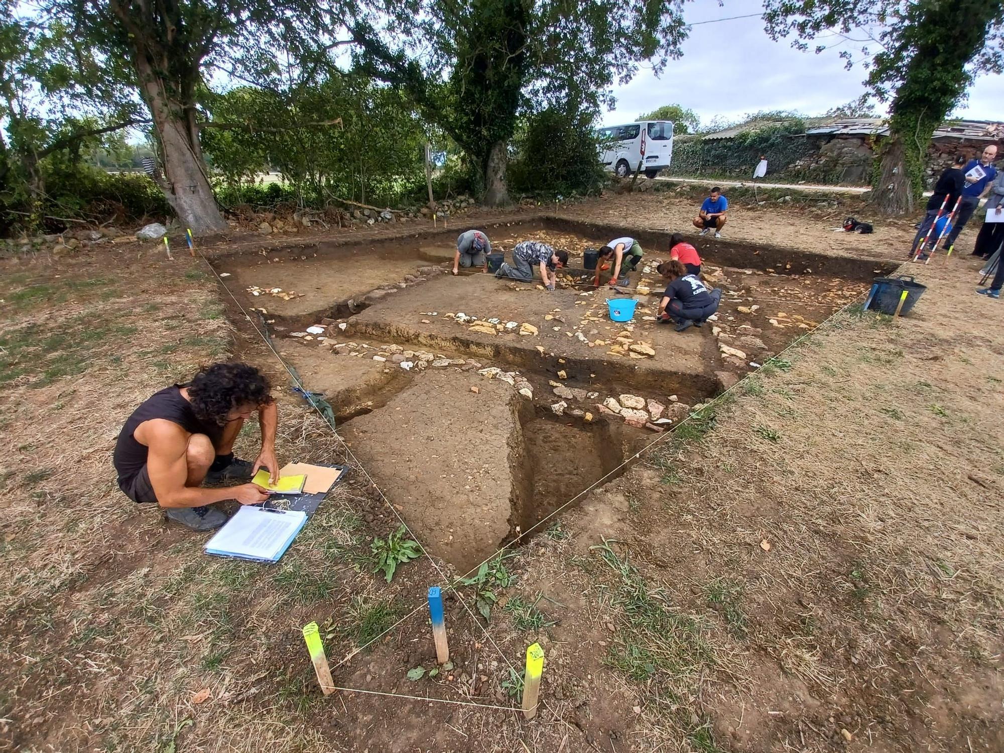 El laboratorio de Lucus Asturum, así se reconstruye en Llanera el pasado romano de Asturias