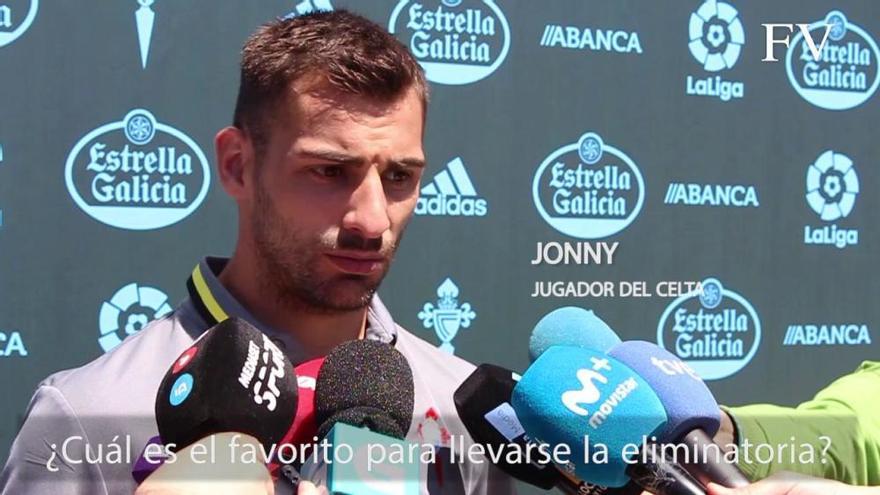 Celta-Manchester United / Jonny: "No somos menos que nadie, no vamos de víctimas"