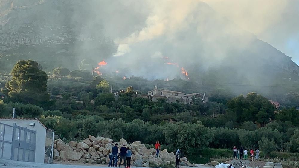 Incendi al Montgrí