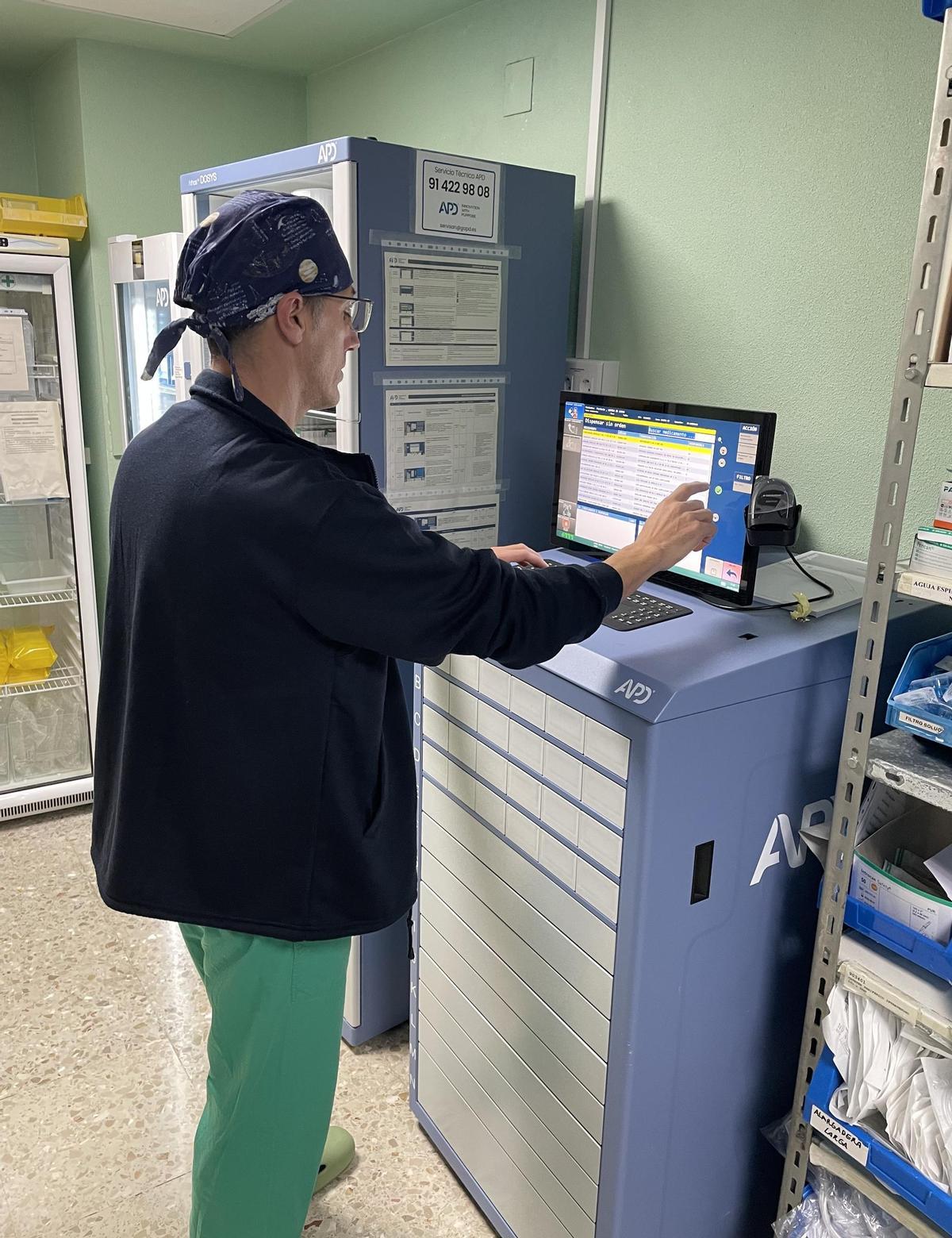 Los dispensadores de fármacos han llegado a los quirófanos del Hospital General de Elche