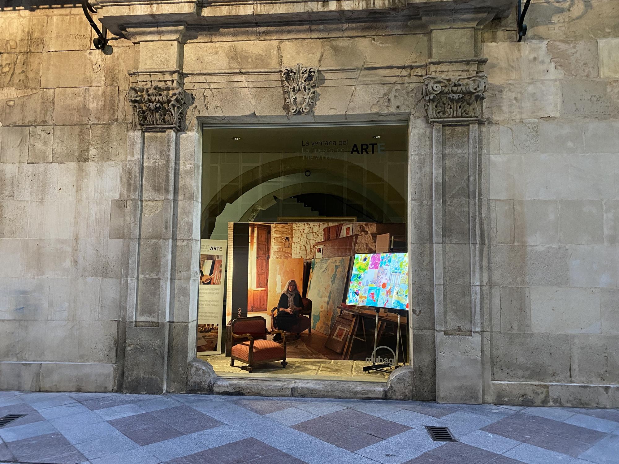 María Chana abre "La ventana del arte" del Mubag