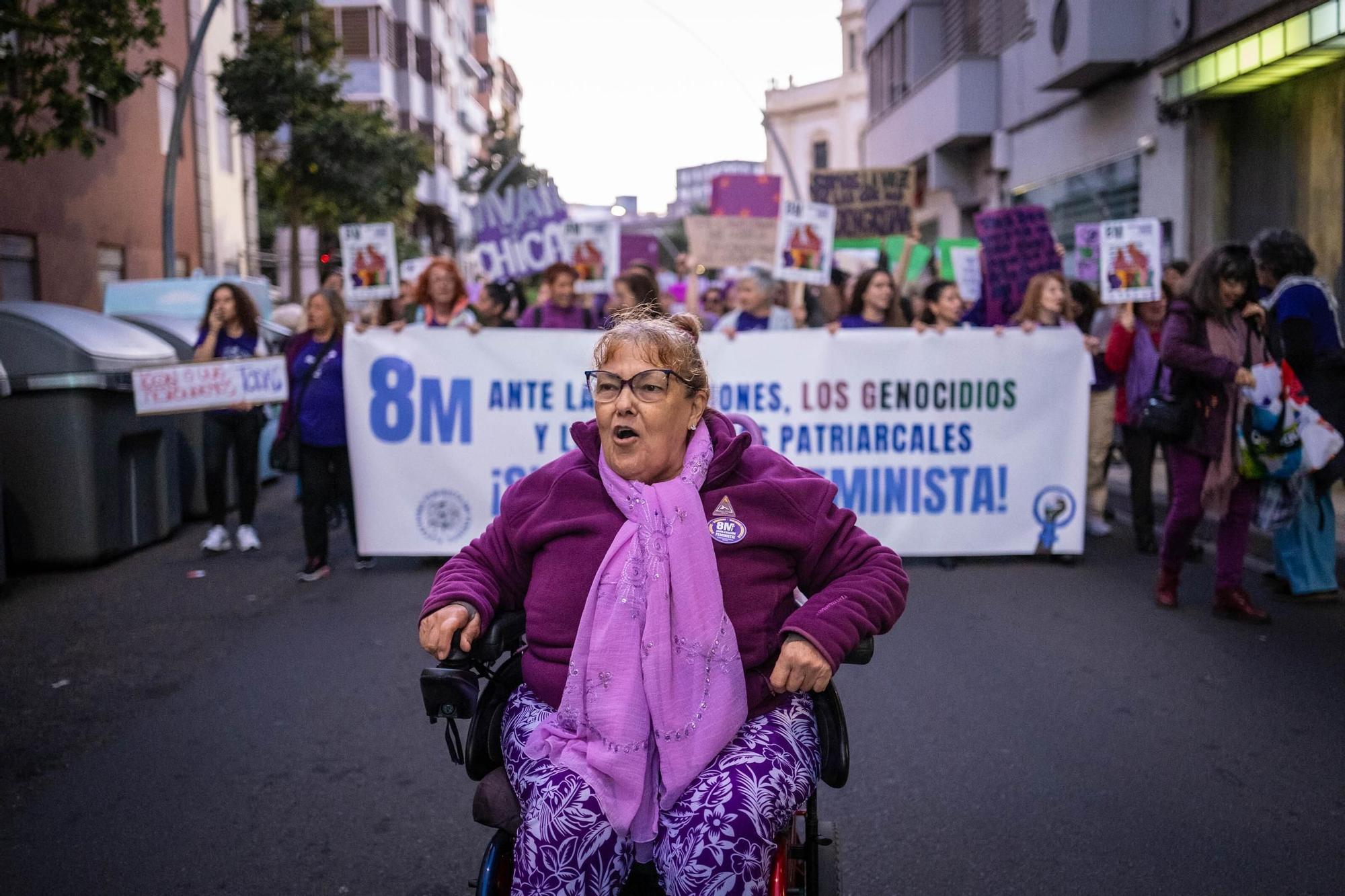 Manifestación del 8M en Santa Cruz