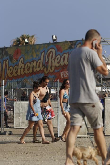 Comienza el Weekend Beach Festival en Torre del Mar.