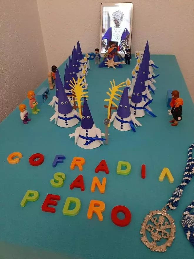 Celebración virtual de la Semana Santa de la cofradía de San Pedro Apóstol