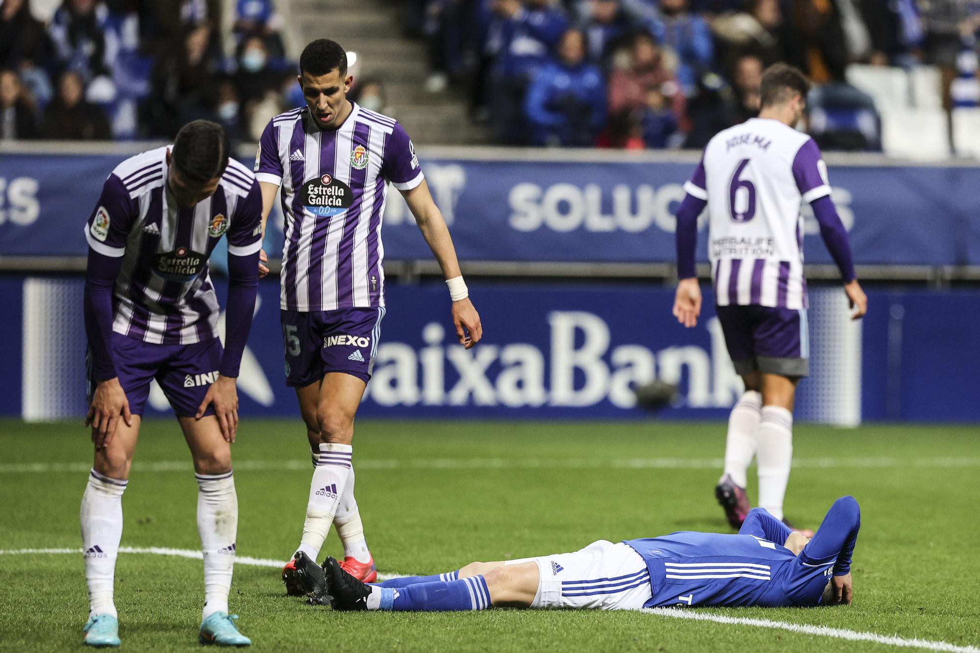 Las mejores imágenes de la victoria del Real Oviedo ante el Valladolid