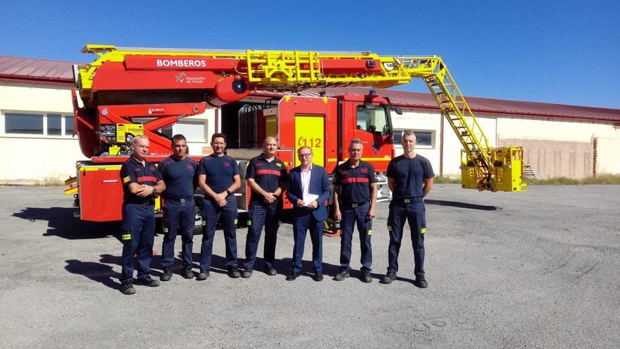 El Servicio de Bomberos de la DPT ya cuenta con un camión autoescala nuevo, el primero desde 1988