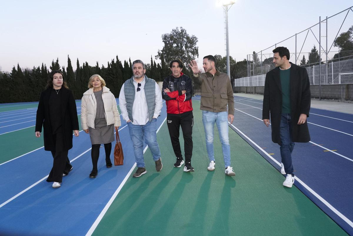 Visita a las pistas de atletismo de Mislata.