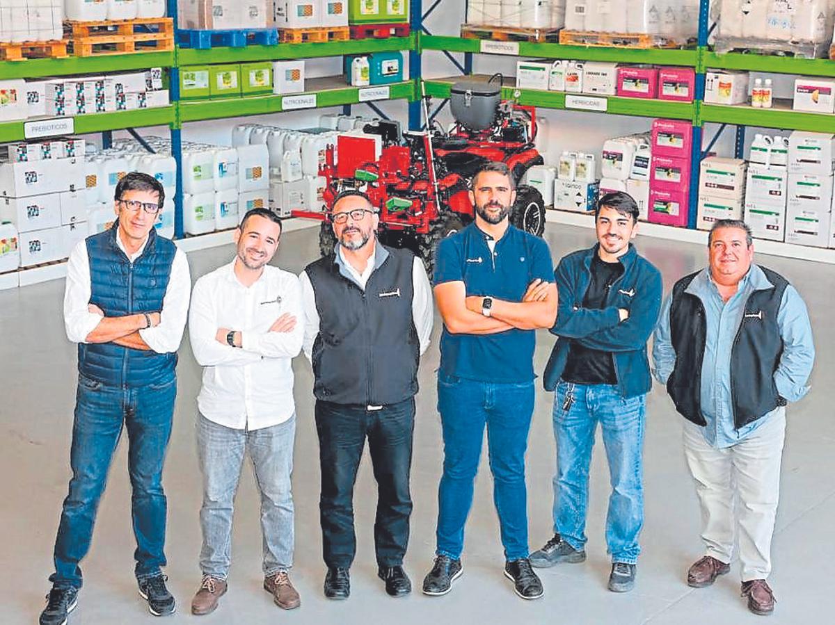 Equipo prinicpal de la empresa de Biotecarios.