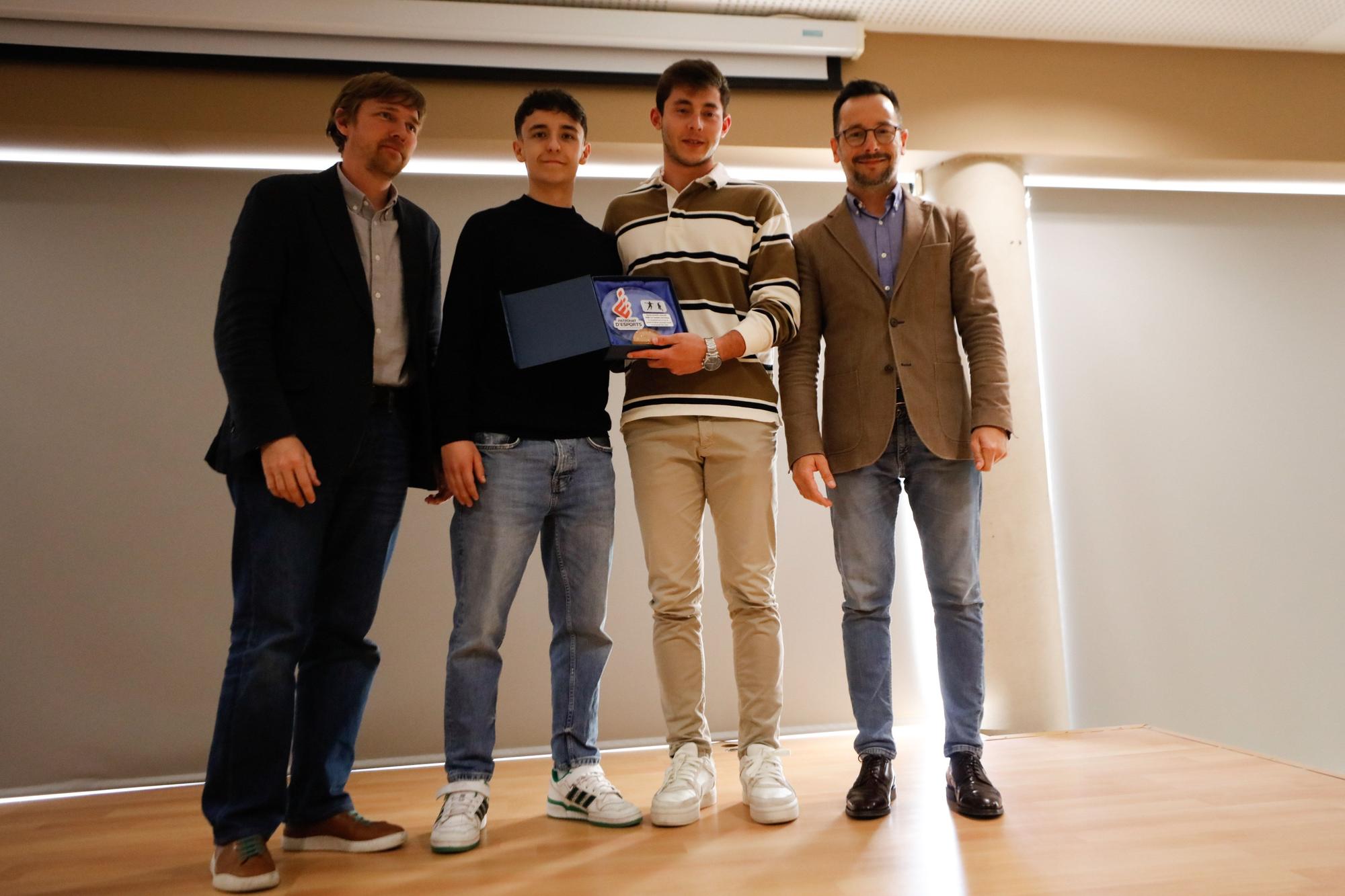 Reconocimiento a los mejores deportistas de Ibiza en la sede de la UIB